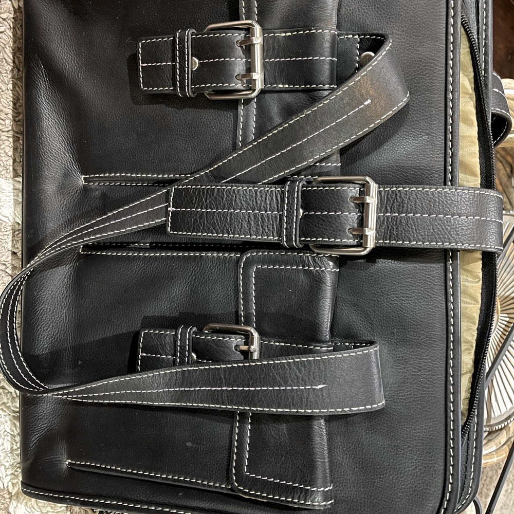 Black Franklin Covey Laptop Bag